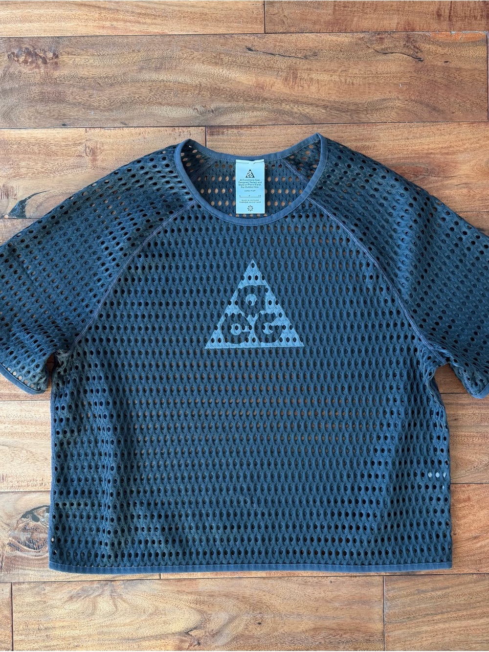 Nike ACG Men's Nike ACG Radical Airflow Short Sleeve anthracite / cool grey